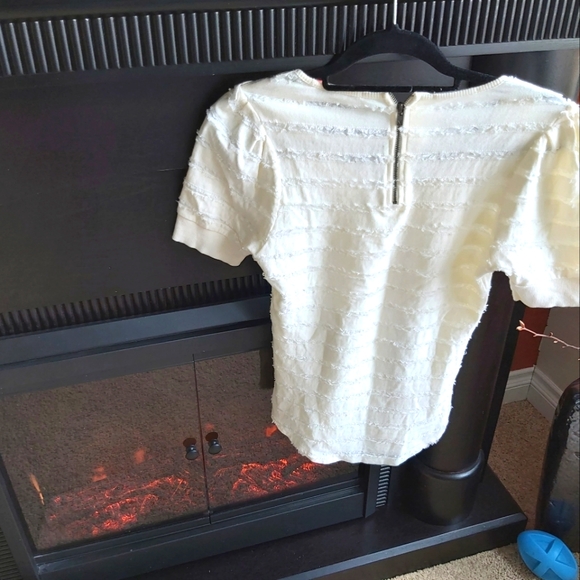 MAISON SCOTCH TOP WITH FRINGE/MADE IN TURKEY 🇹🇷 - Picture 9 of 10